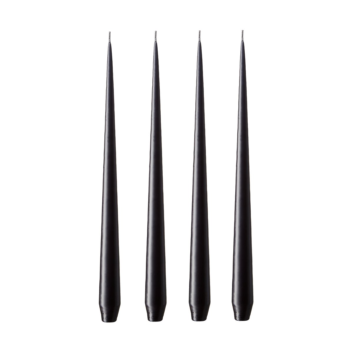 ester & erik ester & erik lys 4-stk. matt raw black, 42 cm