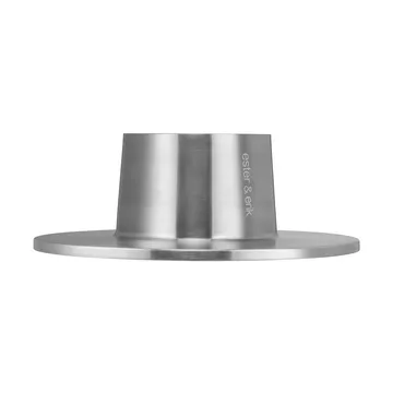 ester & erik utendørs lysestake large 32,3 cm - Silver - ester & erik