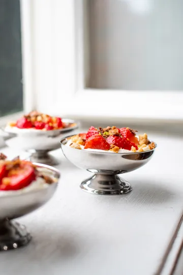 Eternum Italiensk glasskuppel - Rustfritt stål - Eternum