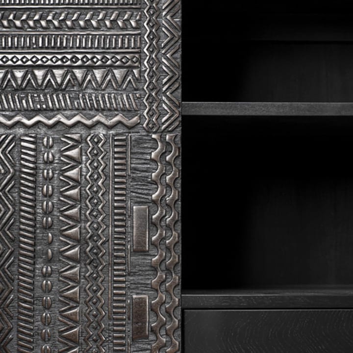 Ancestors Tabwa skap, Teak 3 dører, 2 skuffer 126 x 180 Ethnicraft