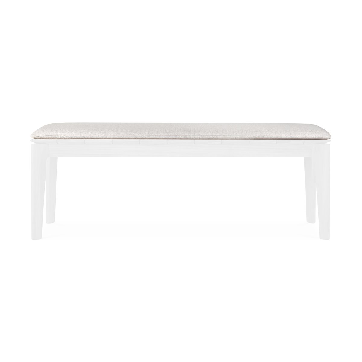 Ethnicraft Bok Outdoor sittepute Off White 137 cm