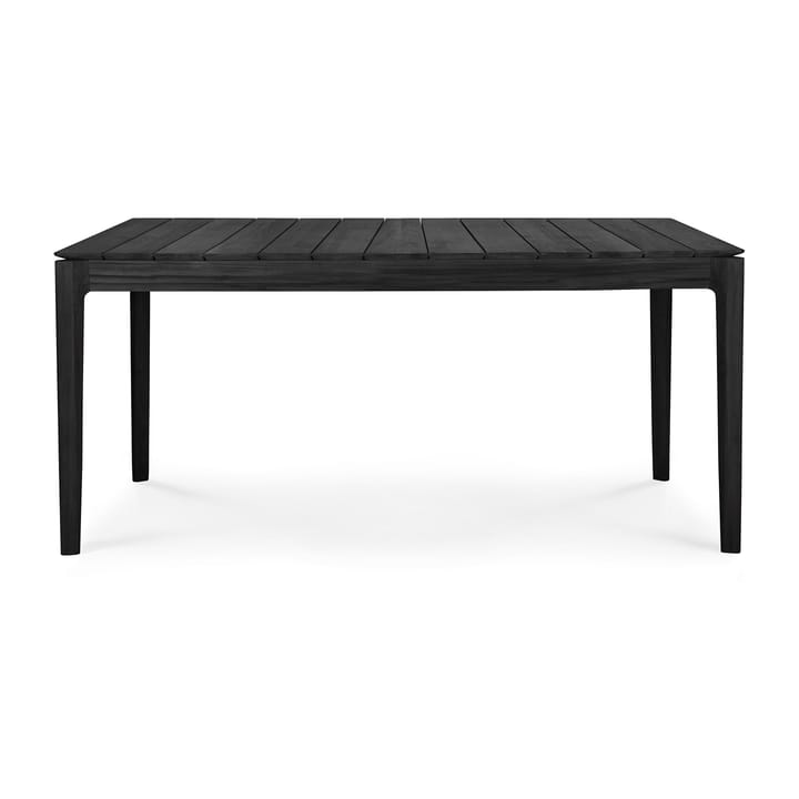 Bok outdoor spisebord svartbeiset teak - 162 x 80 cm - Ethnicraft