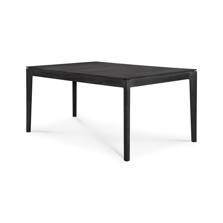 Bok outdoor spisebord svartbeiset teak, 162 x 80 cm Ethnicraft