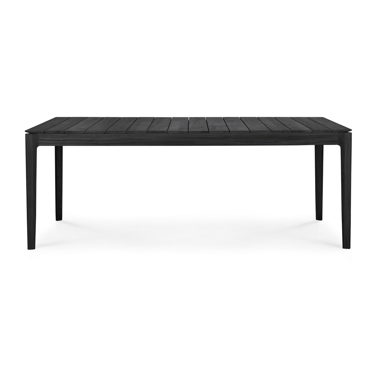 Ethnicraft Bok outdoor spisebord svartbeiset teak 200 x 100 cm