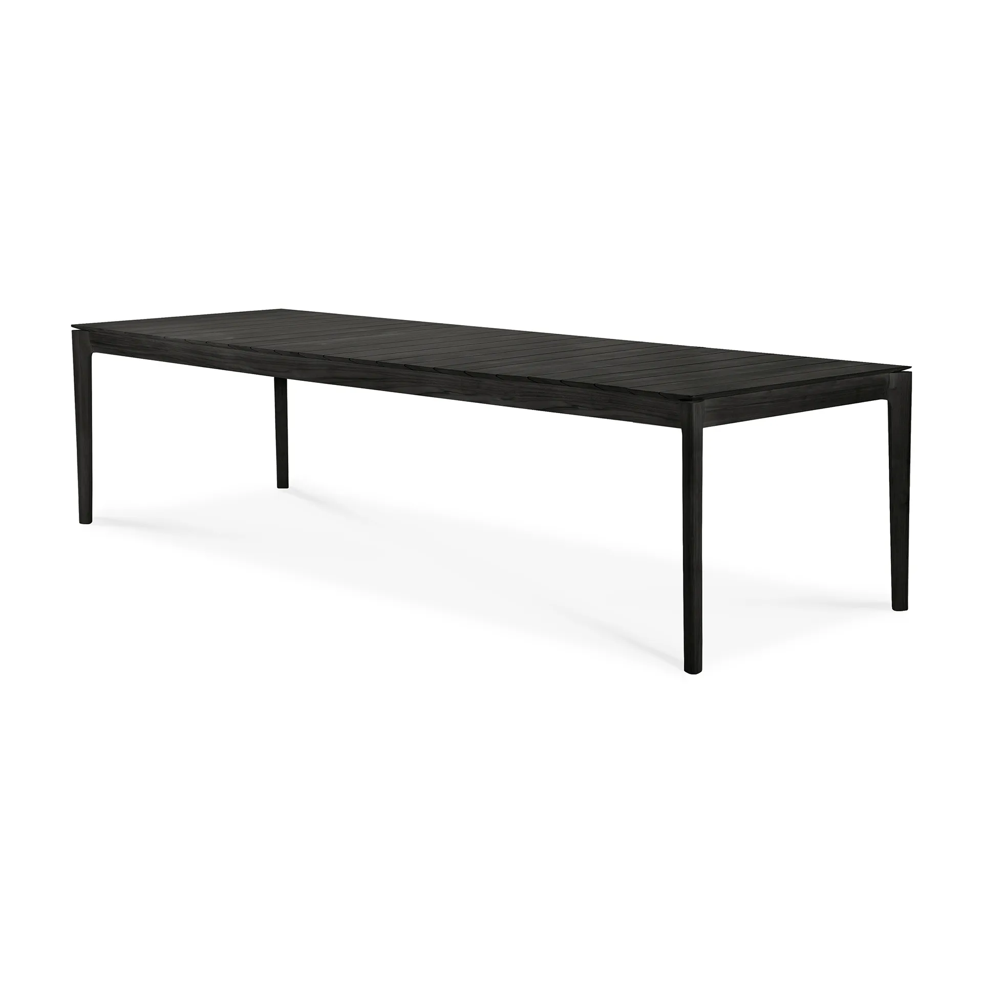 Bok outdoor spisebord svartbeiset teak, 300 x 110 cm Ethnicraft