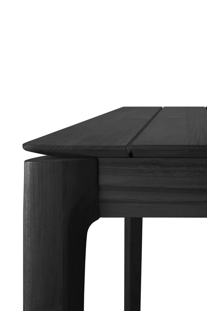 Bok outdoor spisebord svartbeiset teak, 300 x 110 cm Ethnicraft