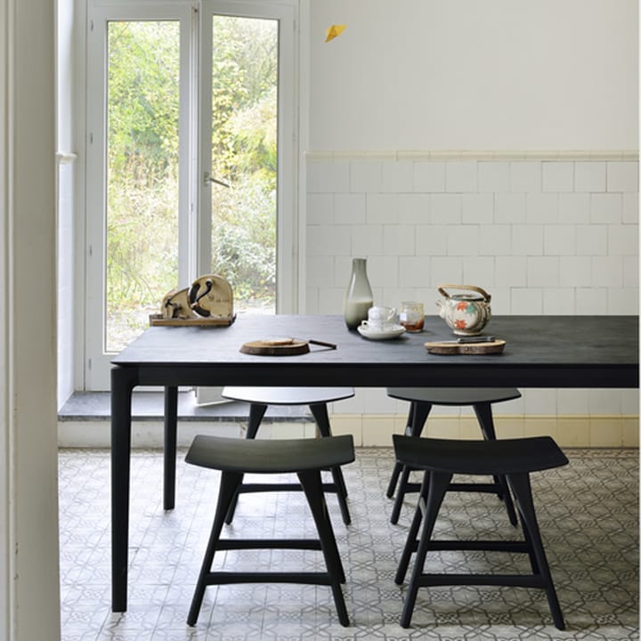 Bok spisebord 160 x 80 cm, Svartbeiset eik Ethnicraft