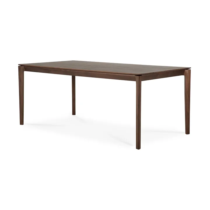 Bok spisebord 180x90 cm - Lakkert teak brown - Ethnicraft