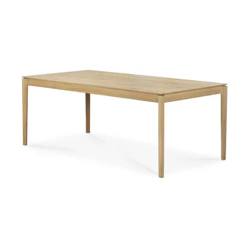 Bok spisebord 200/300x100x76 cm - Hardvoksoljet eik - Ethnicraft
