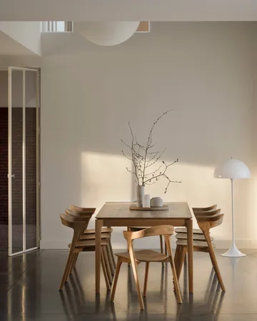 Bok spisebord 200/300x100x76 cm - Hardvoksoljet eik - Ethnicraft