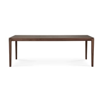 Bok spisebord 220 x 95 cm - Lakkert teak - Ethnicraft