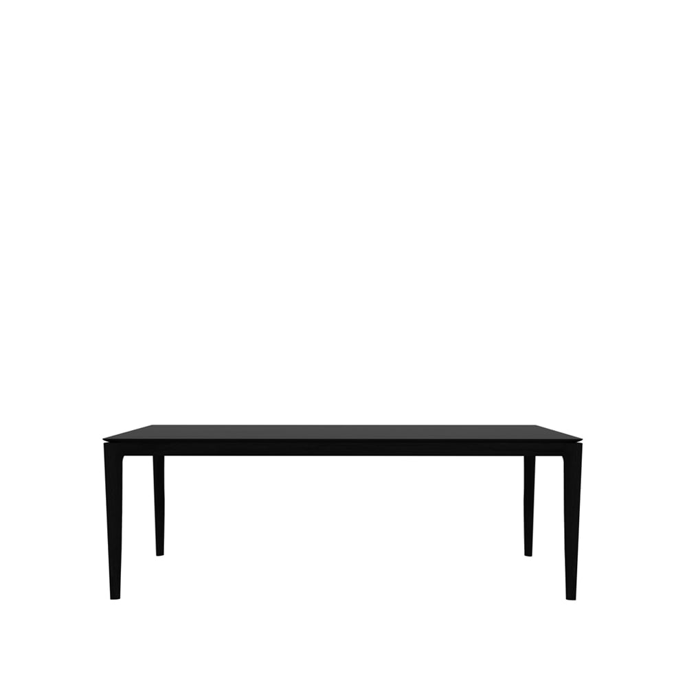 Ethnicraft Bok spisebord 220 x 95 cm Svartbeiset eik