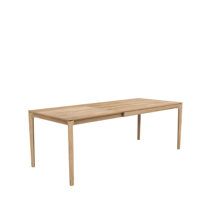 Bok spisebord med ileggsplate - Oak wax oil 90 x 140/220 cm - Ethnicraft