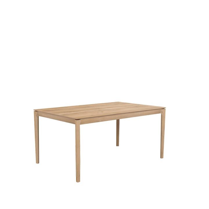 Bok spisebord med ileggsplate - Oak wax oil 90 x 160/240 cm - Ethnicraft