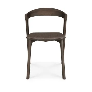 Bok stol - Brun eik-stoff warm brown - Ethnicraft