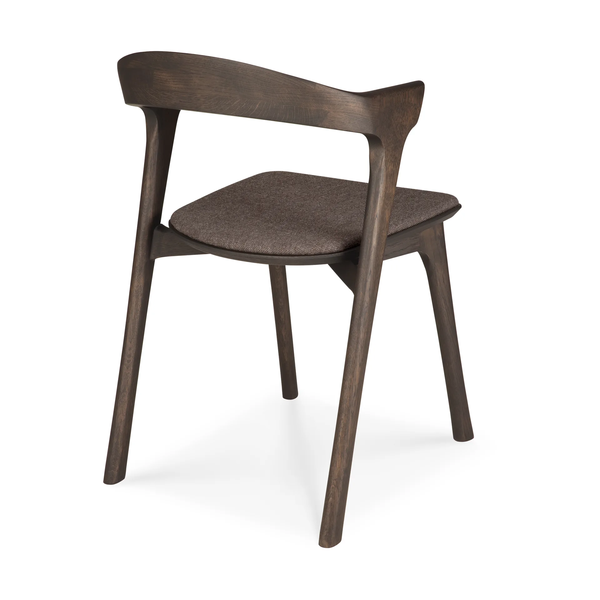 Bok stol, Brun eik-stoff warm brown Ethnicraft