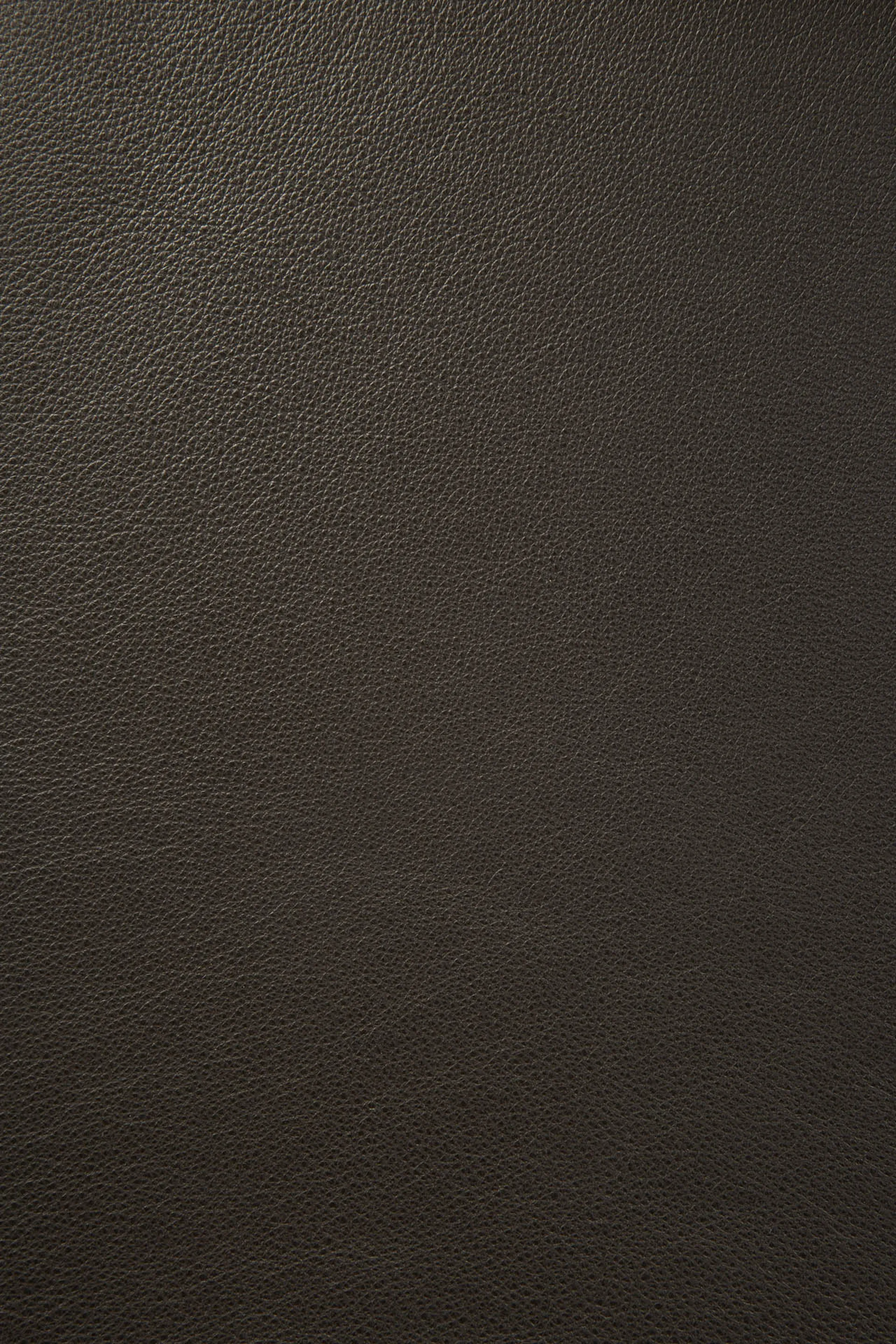 Bok stol med skinnsete, Brunbeiset eik-brunt skinn Ethnicraft