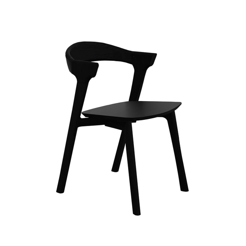 Ethnicraft Bok stol Svartbeiset eik | Skandinavisk Design | Stoler | Svart