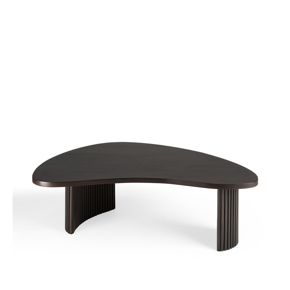 Bilde av Ethnicraft Boomerang salongbord Mahogny dark brown 85 x 77 cm