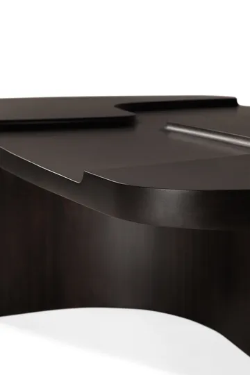 Brutalist sofabord - Rose brown mahogany, 143x75 cm - Ethnicraft