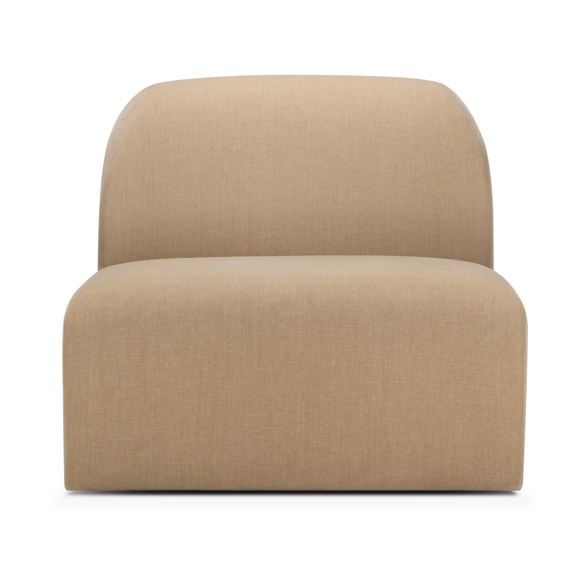 Bulky modulsofa 1-seter midtmodul, Light sepia Ethnicraft