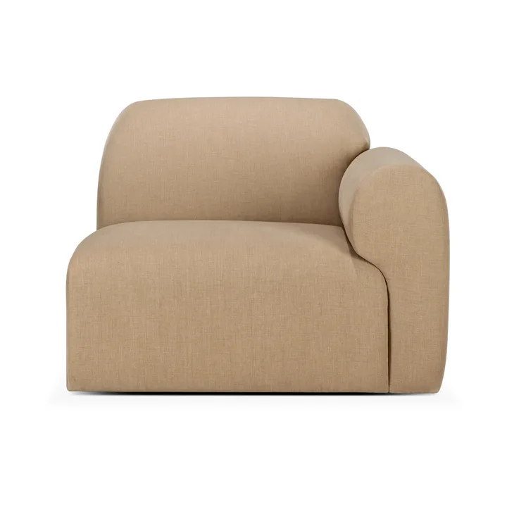 Bulky modulsofa avslut armlene venstre - Light sepia - Ethnicraft