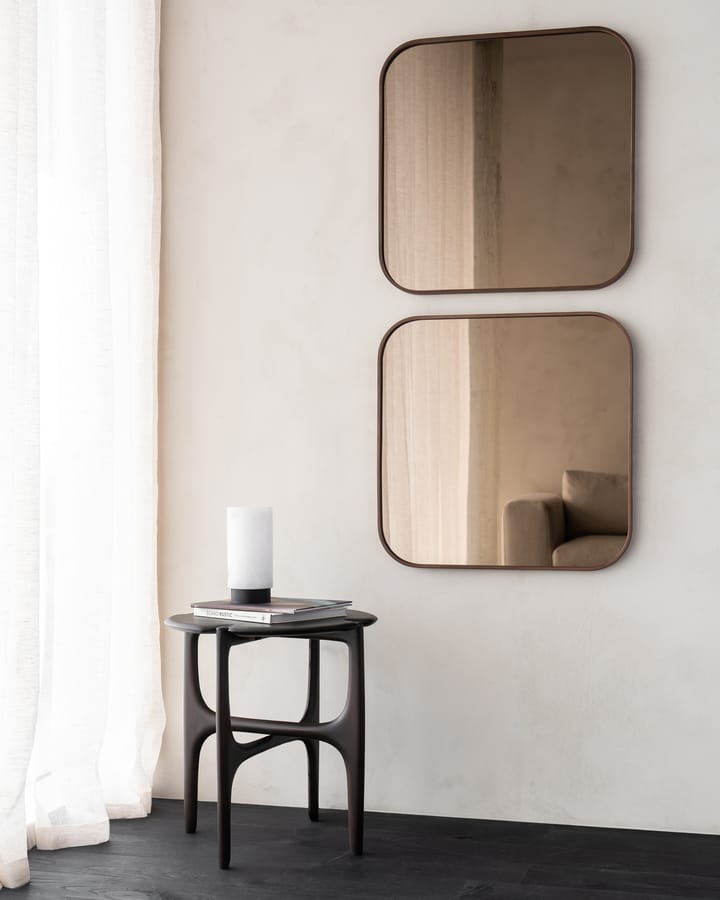 Camber veggspeil 60 x 60 cm, Bronze-wooden frame Ethnicraft