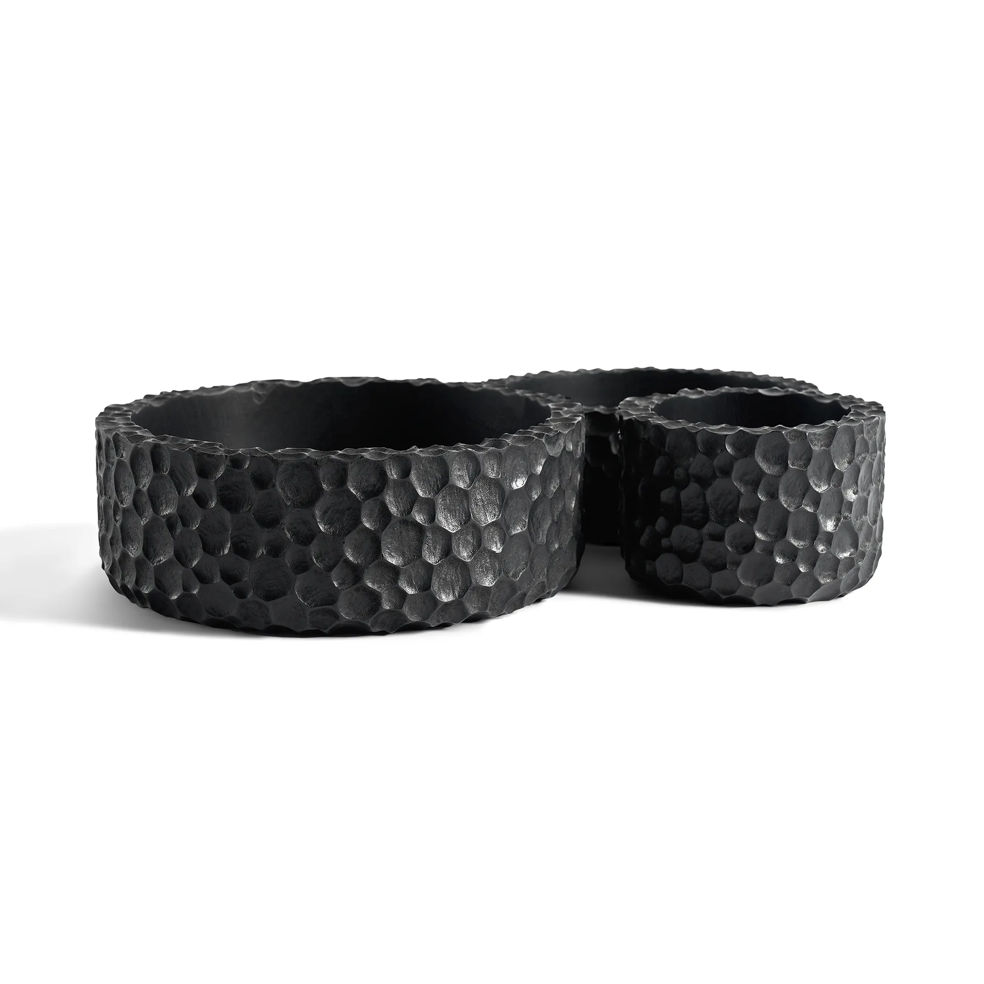 Chopped bowls set med 3, Lakkert Mahogni Ethnicraft