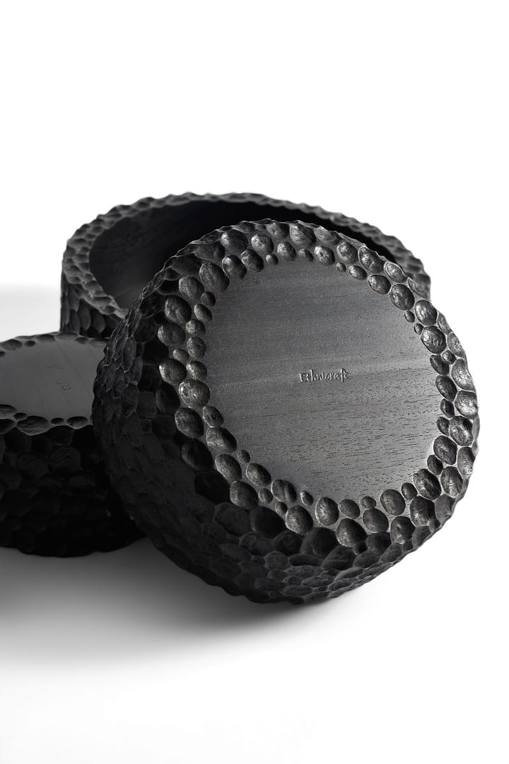 Chopped bowls set med 3, Lakkert Mahogni Ethnicraft