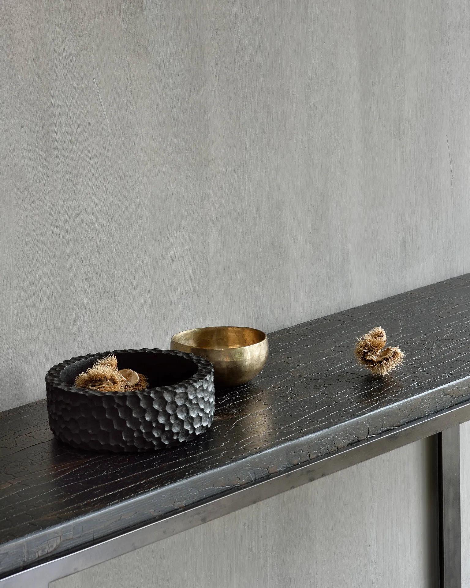 Chopped bowls set med 3, Lakkert Mahogni Ethnicraft