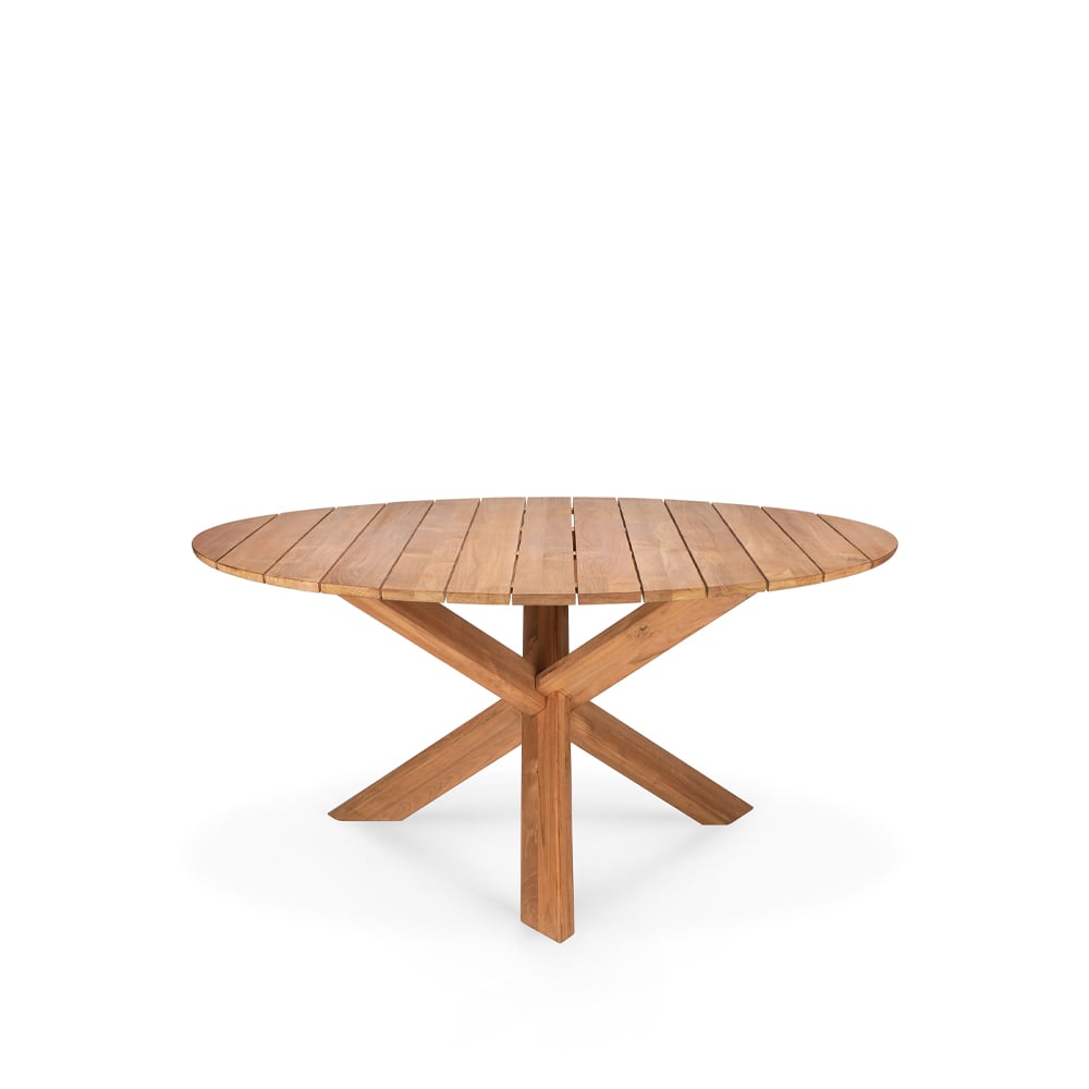 Ethnicraft Circle outdoor spisebord teak Ø 136 cm