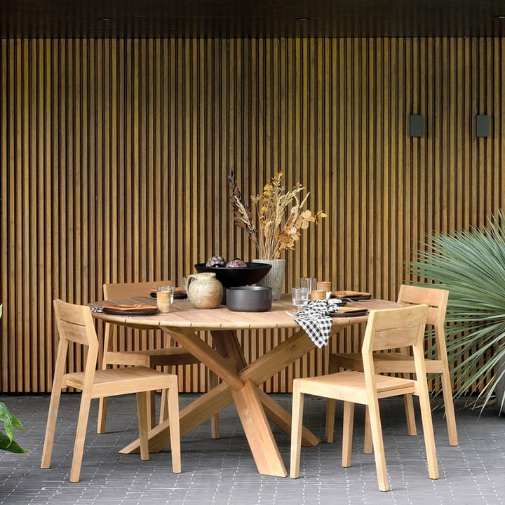 Circle outdoor spisebord teak - Ø 136 cm - Ethnicraft