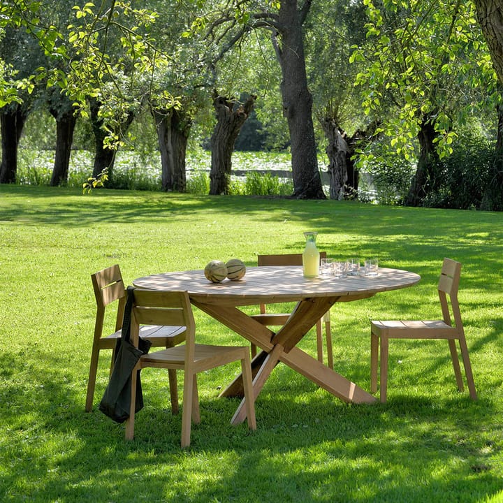 Circle outdoor spisebord teak, Ø 163 cm Ethnicraft