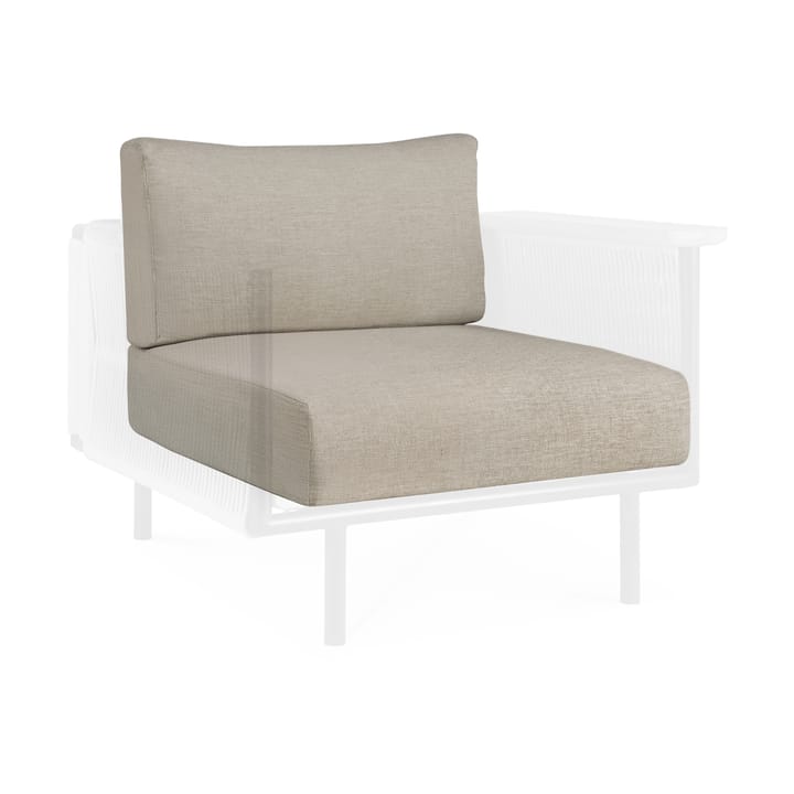 Corbey Outdoor pute til loungestol, Oyster Ethnicraft