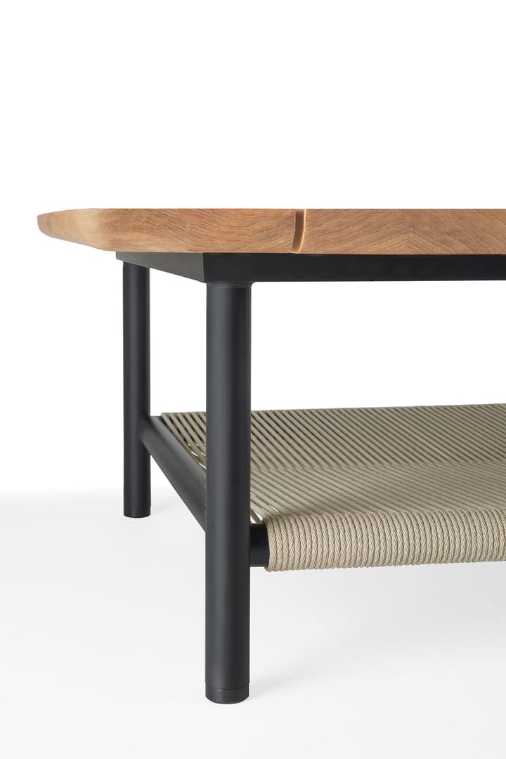 Corbey Outdoor sofabord, 120 cm, teak-aluminium svart Ethnicraft