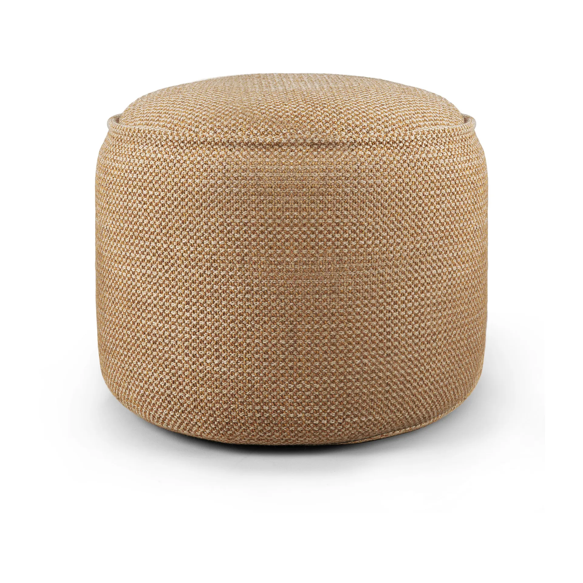 Donut outdoor pouf puff, Marsala check Ethnicraft