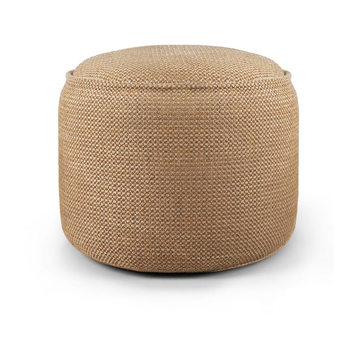 Donut outdoor pouf puff - Marsala check - Ethnicraft