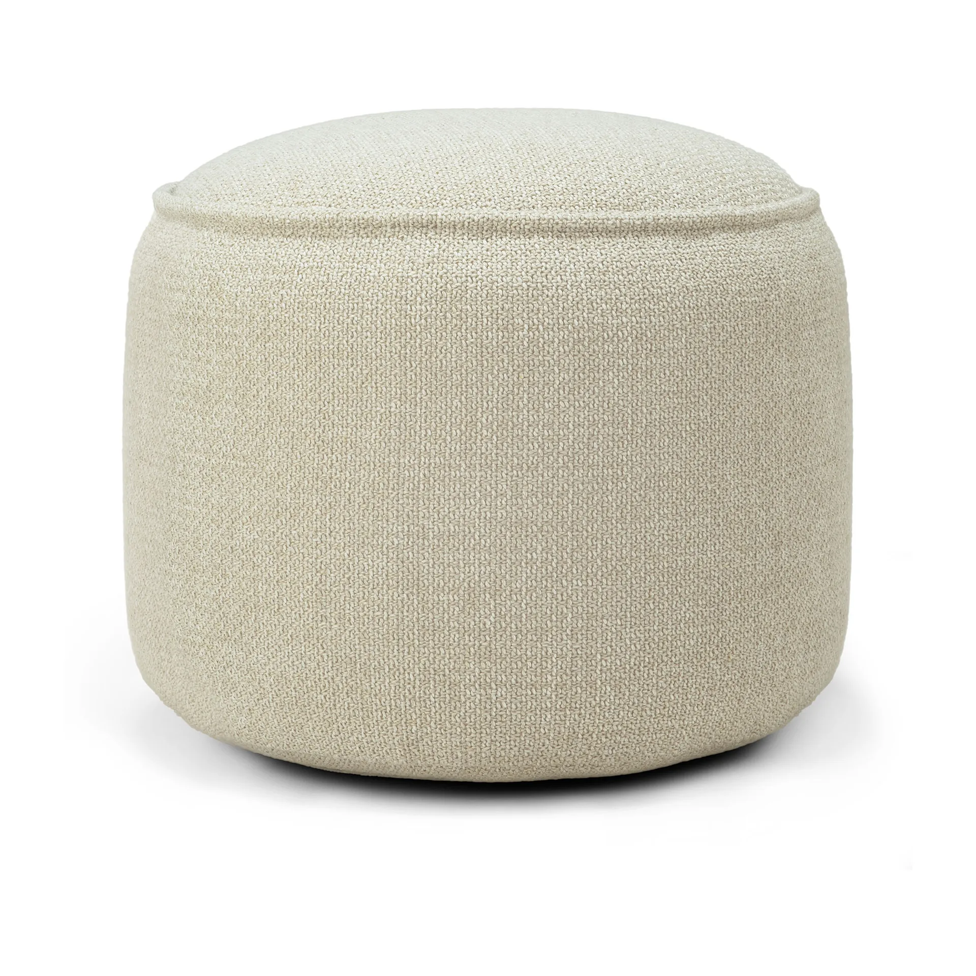 Donut outdoor pouf puff, Natural check Ethnicraft