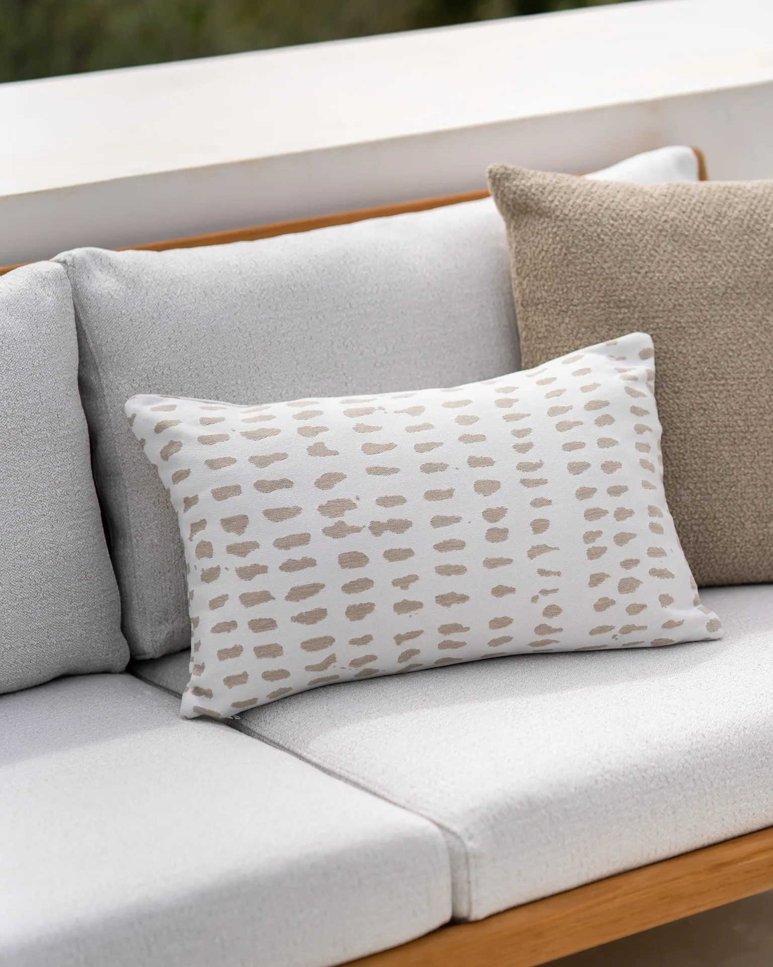 Dots outdoor pute 40 x 60 cm, Lumbar (beige) Ethnicraft