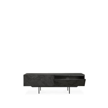 Graphic mediebenk - Svart 162 cm - Ethnicraft