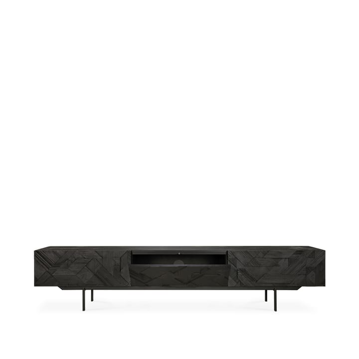 Graphic mediebenk, Svart 242 cm Ethnicraft
