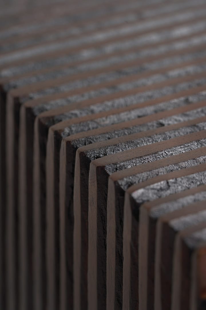 Grooves bokstøtte 2-pakning, Mahogny dark brown Ethnicraft