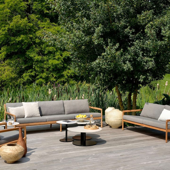 Jack outdoor 3-seters sofa teak, Mocha Ethnicraft