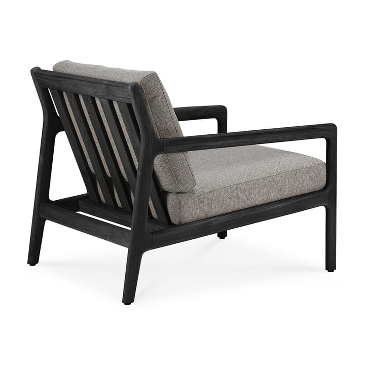 Jack outdoor loungestol svartbesiet teak, Mocha Ethnicraft