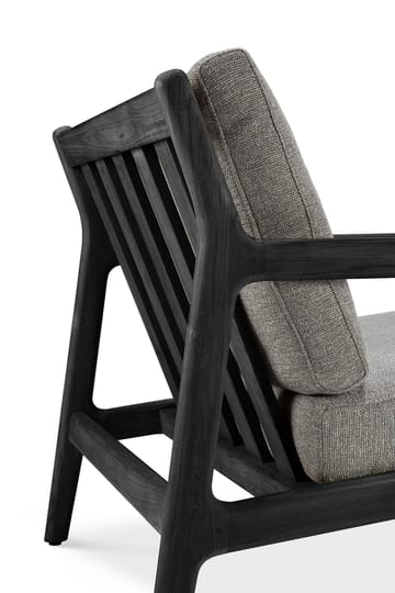 Jack outdoor loungestol svartbesiet teak - Mocha - Ethnicraft
