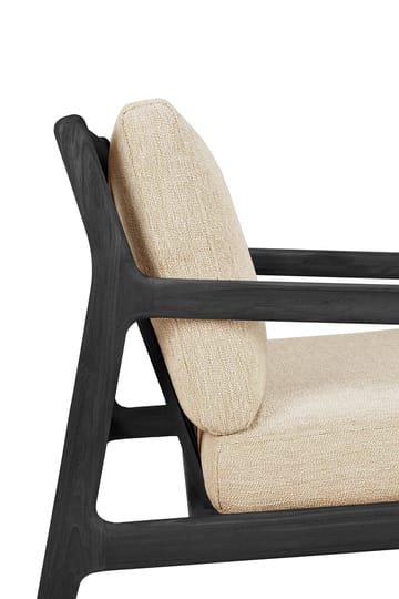 Jack outdoor loungestol svartbesiet teak - Natural - Ethnicraft