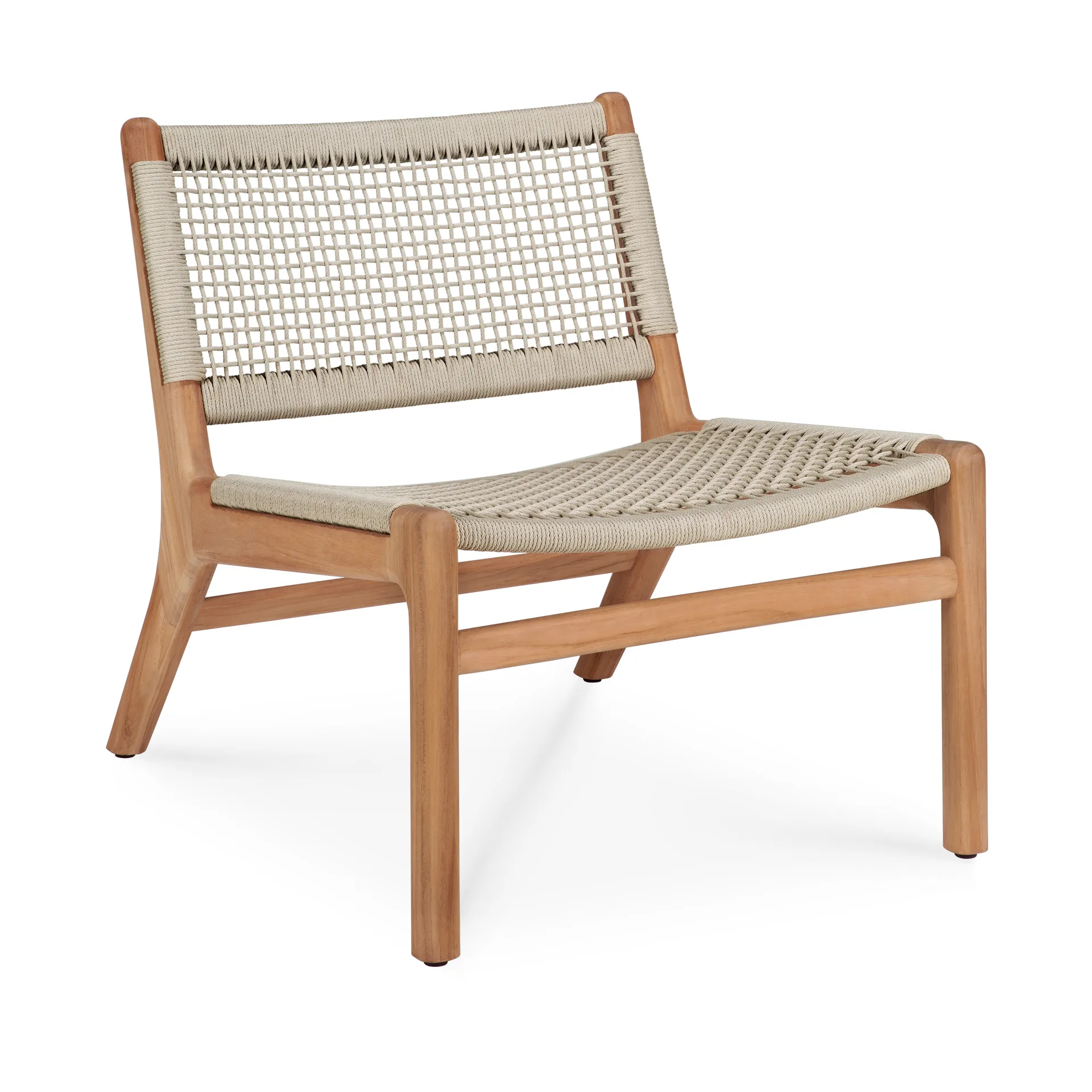 Jack outdoor loungestol teak, Beige Ethnicraft