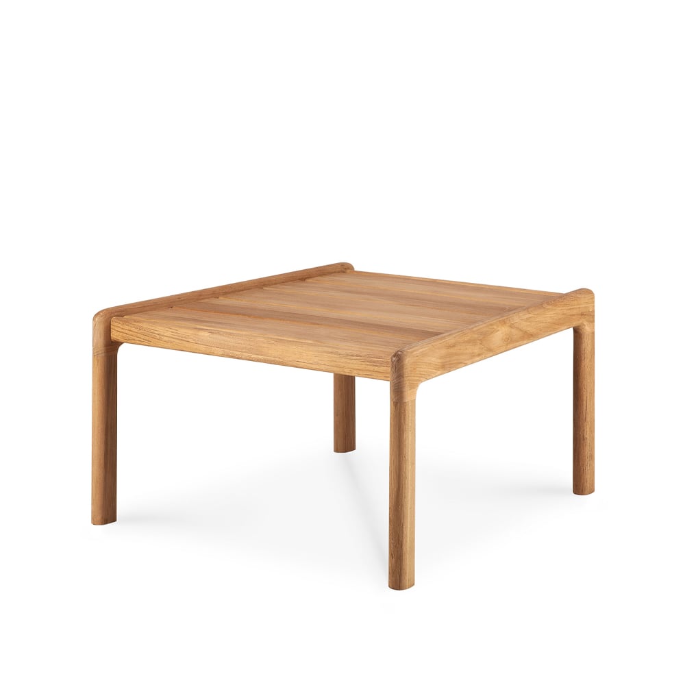 Ethnicraft Jack outdoor sidebord teak 54 x 54 cm | Skandinavisk Design | Hagebord | Brun