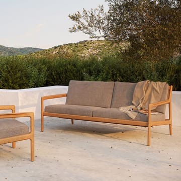 Jack outdoor sofa 2-seter teak - Mocha - Ethnicraft