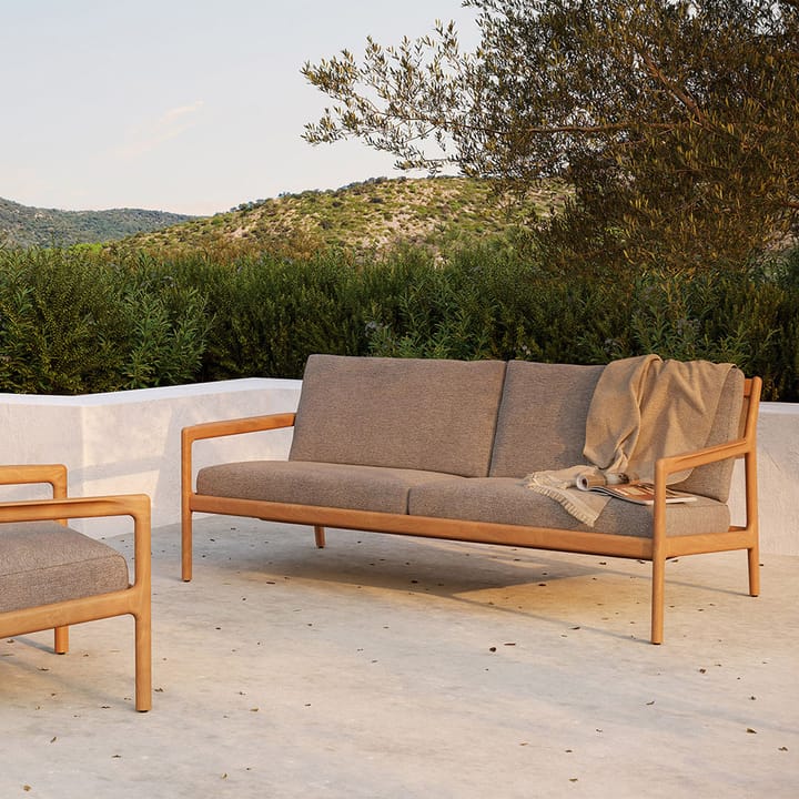 Jack outdoor sofa 2-seter teak, Mocha Ethnicraft